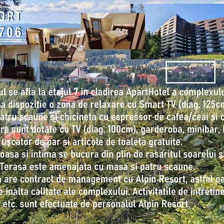 Apartament 2706 Alpin Resort, Etaj 7, Poiana Brasov Exterior foto